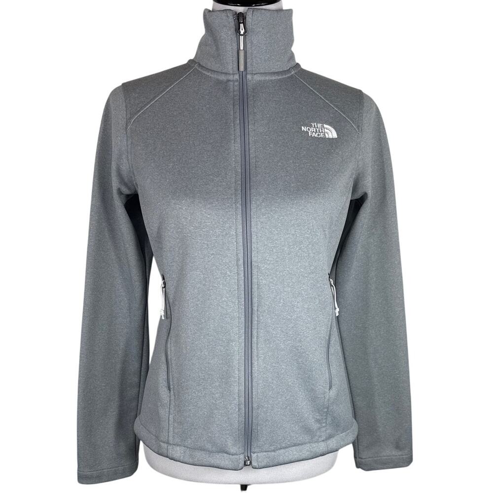 The North Face Women's Windwall Soft Shell Jacket, Gray, Small